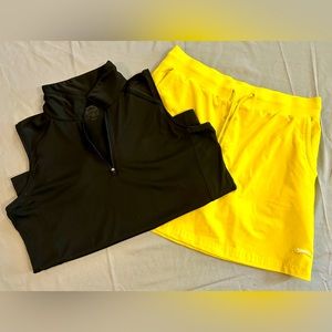 Women’s Slazenger Golf/Athletic Bundle: Sleeveless Polo and Skort